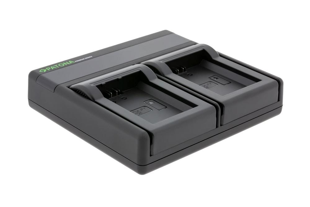 PATONA Premium Dual PD Performance Ladegerät für Sony NP-FW50 NEX 5 RX1R III DSC-RX1RM inkl. USB-C
