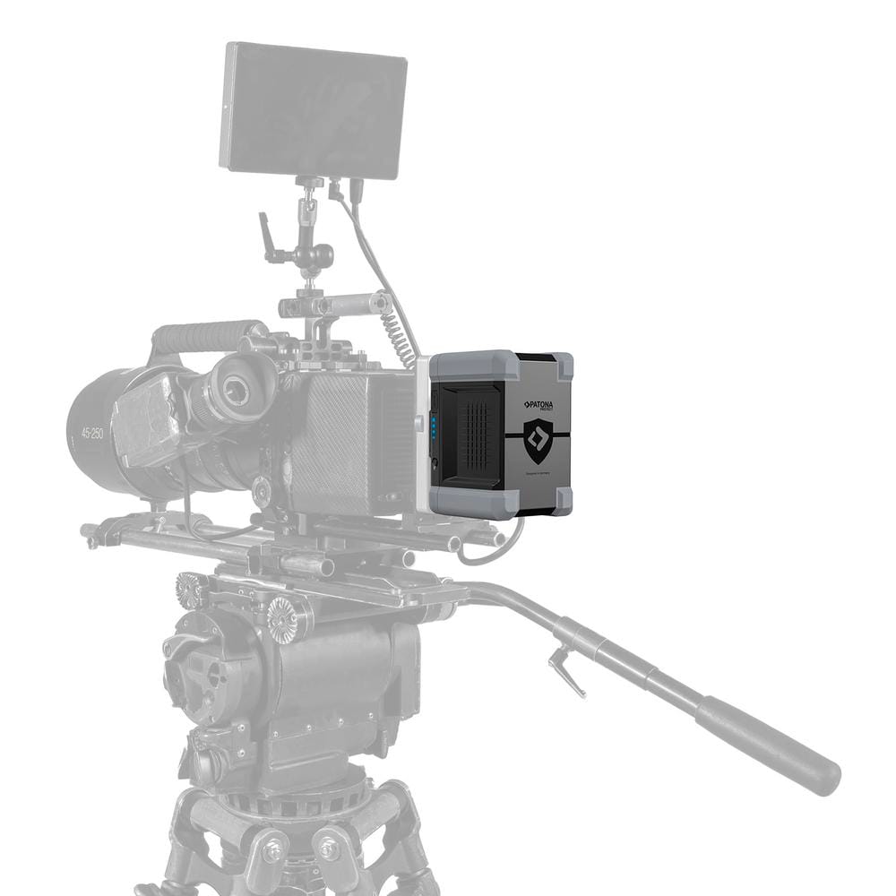 PATONA PROTECT V‑Mount Akku V300 PD100 297 Wh USB‑C USB‑A 2 × D‑Tap