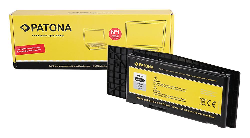 PATONA Akku für Dell Alienware M17X M17x R3 M17x R4 MX 17xR3 MX 17xR4 318-0397 451-11817 7XC9N BTYVOY