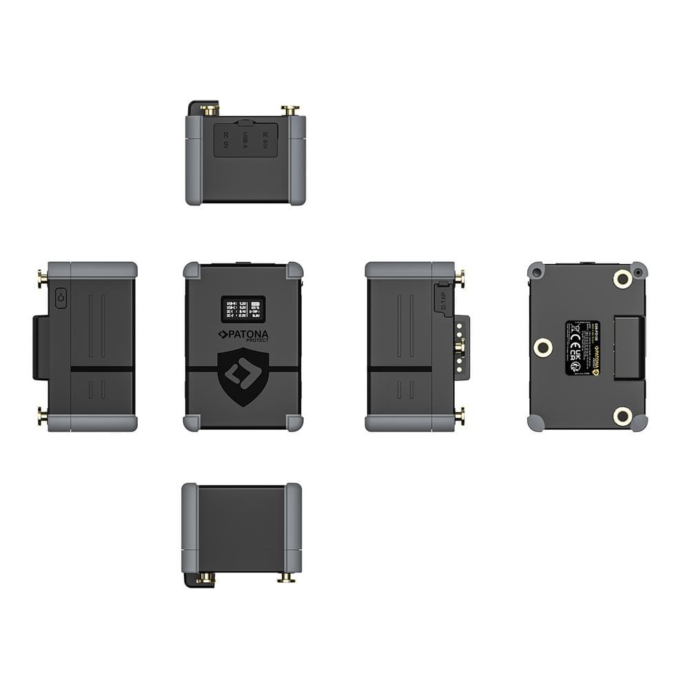 PATONA PROTECT Gold Mount Akku G99‑PD100 99 Wh für Canon Panasonic Sony