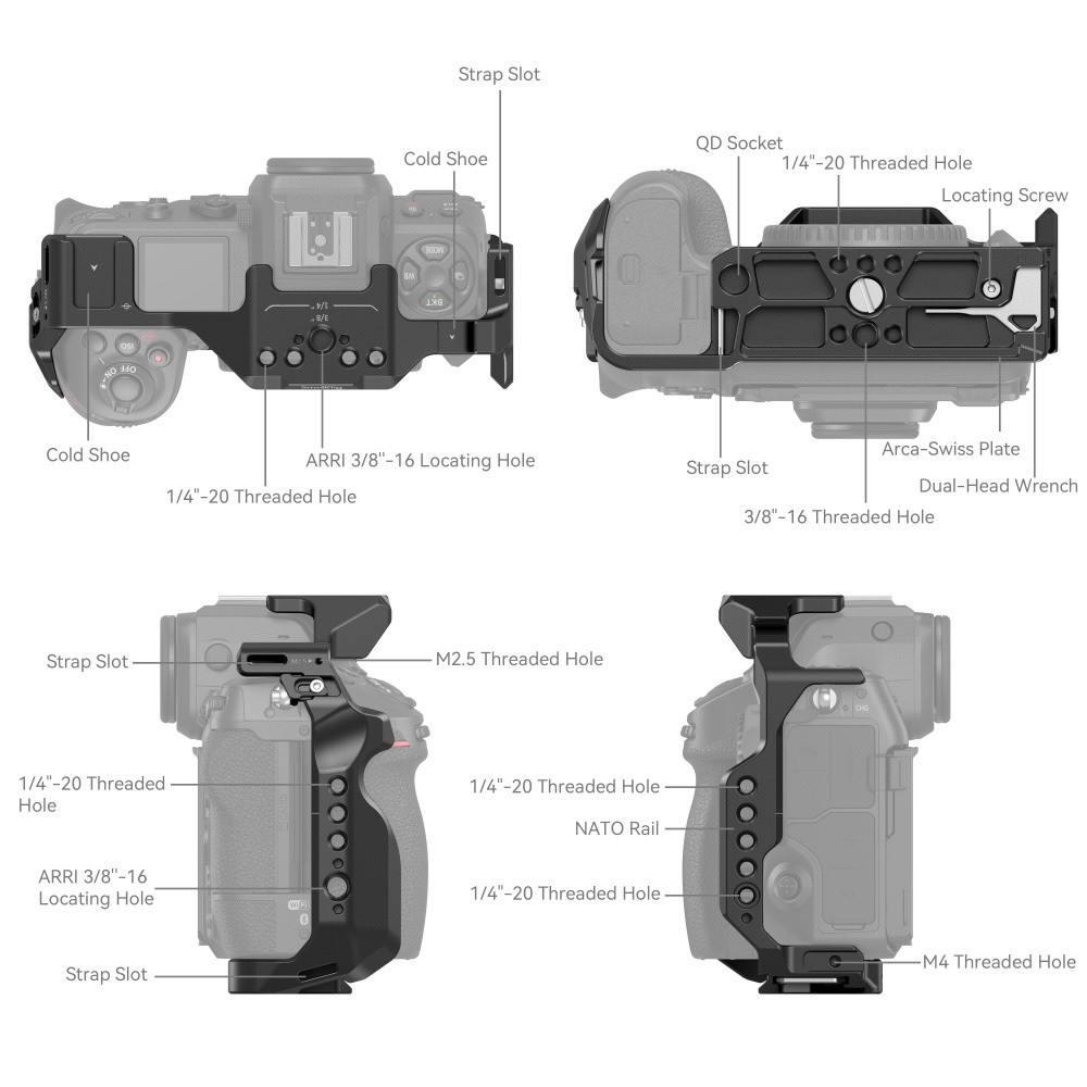 SmallRig Käfig Cage für Nikon Z8 3940