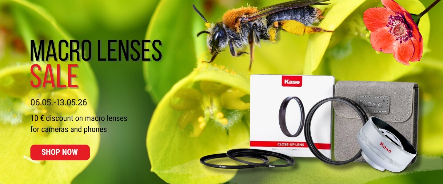 Macro lenses sale banner