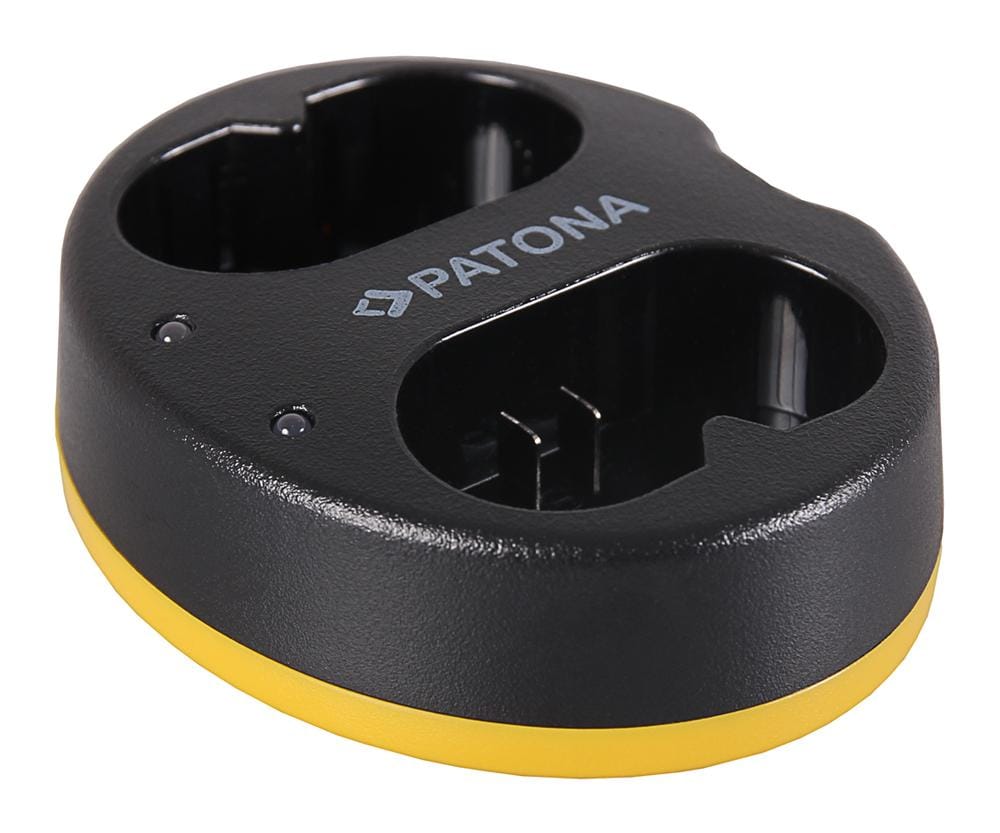 PATONA Dual Ladegerät für Godox VB20 V350s C N O F Flash inkl. Micro-USB Kabel PATONA Dual Ladegerät für Godox VB20 V350s C N O F Flash inkl. Micro-USB Kabel