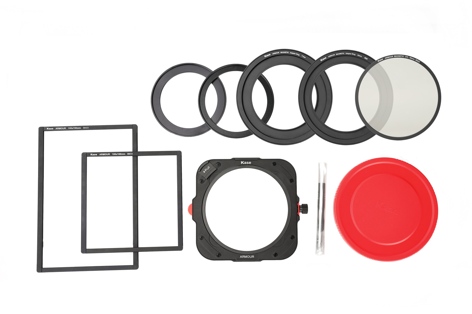 ARMOUR Filter Halter Set inkl. Polfilter und 2 Rahmen ARMOUR Filter Halter Set inkl. Polfilter und 2 Rahmen