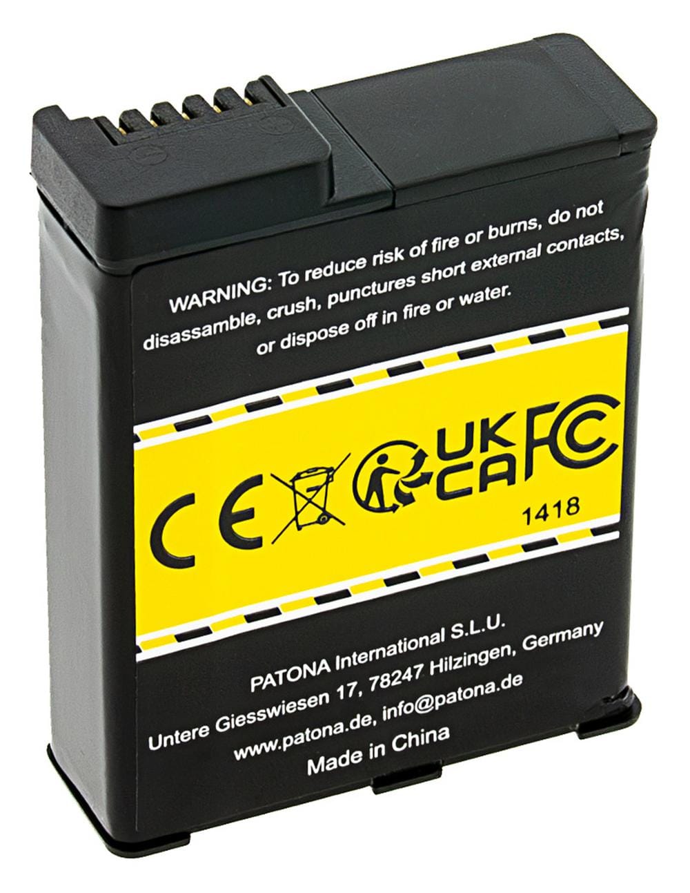 PATONA Akku BCX202 für DJI Osmo Action 3 Osmo Action 4 Osmo Action 5