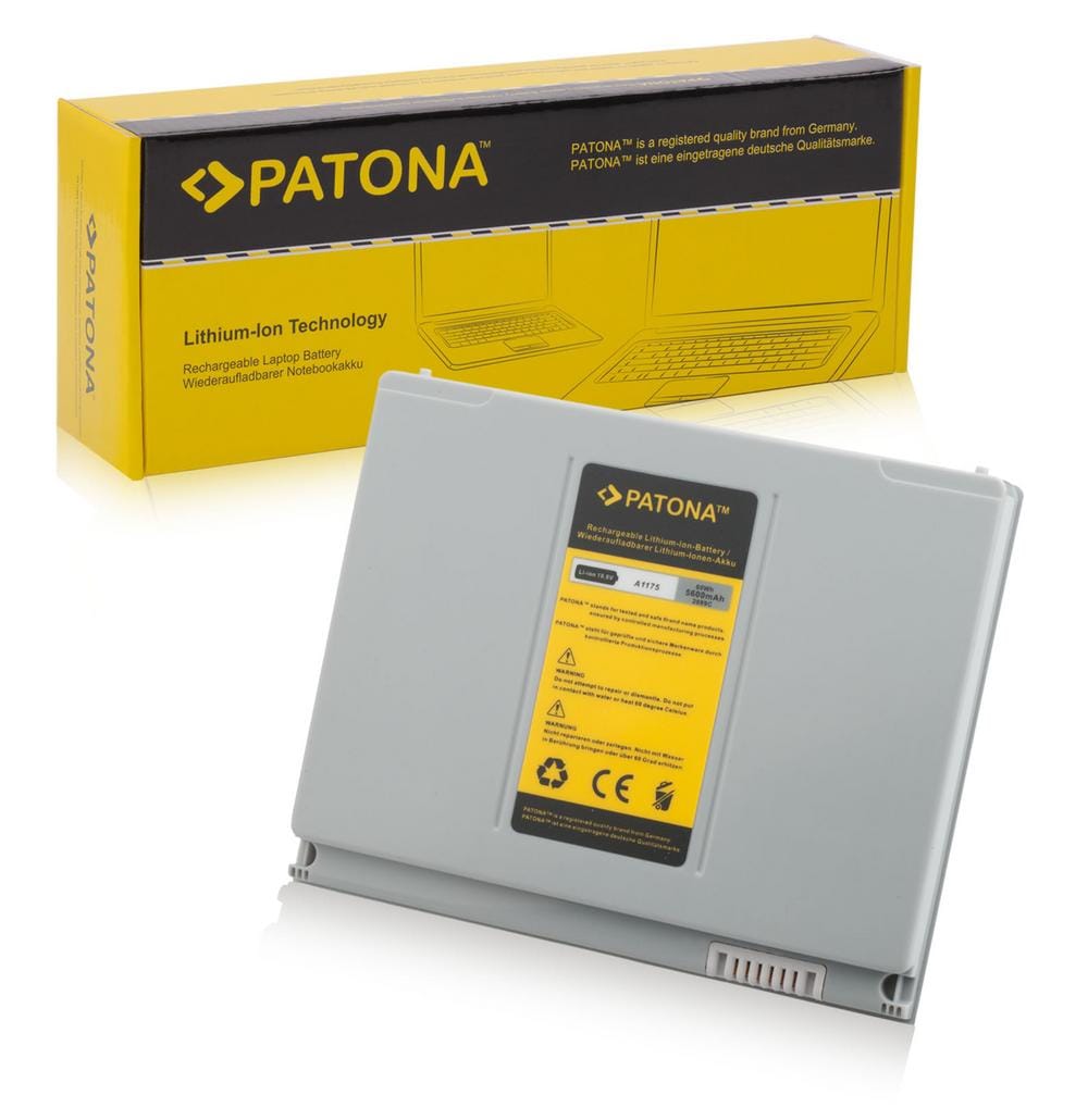 PATONA Akku für Apple MacBook Pro 15 Zoll MA464CH/A MA600J/A MA610 PATONA Akku für Apple MacBook Pro 15 Zoll MA464CH/A MA600J/A MA610