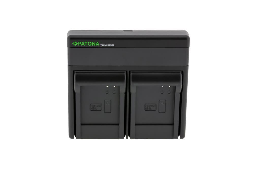 PATONA Premium Dual PD Performance Ladegerät für Canon NB-8L inkl. USB-C Input/Output