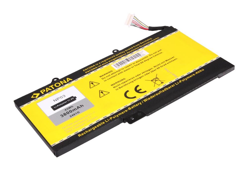 PATONA Akku für HP NP03 Pavilion 13 13-A010DX X360 760944-421 HSTNN-LB6L NP PATONA Akku für HP NP03 Pavilion 13 13-A010DX X360 760944-421 HSTNN-LB6L NP