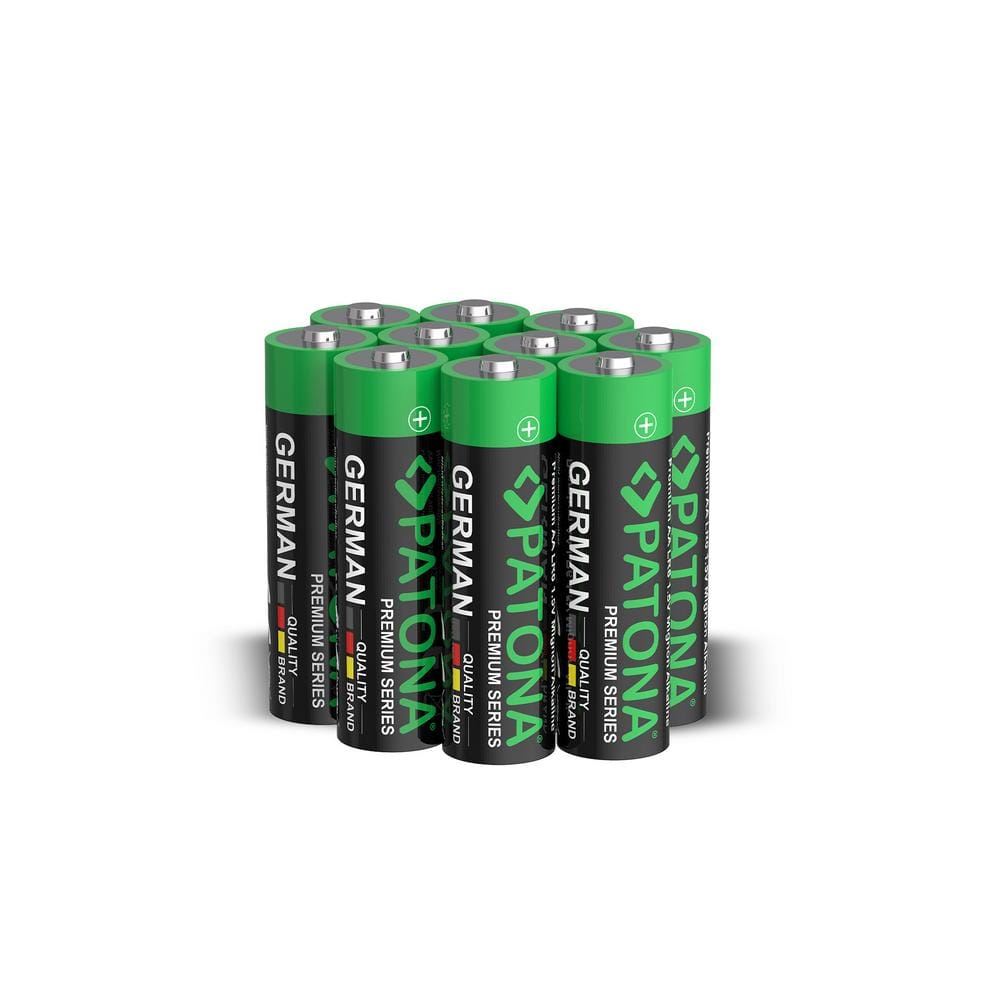 PATONA Premium 10 Stück Alkaline AA Mignon LR06 Batterien PATONA Premium 10 Stück Alkaline AA Mignon LR06 Batterien