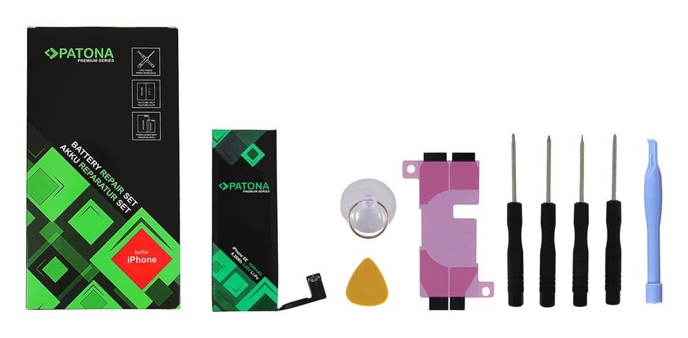 PATONA Premium Akku für Apple iPhone XR A1984 A2105 A2106 A2107 A2108 616-00471 616-00469 inkl. Werkzeugset PATONA Premium Akku für Apple iPhone XR A1984 A2105 A2106 A2107 A2108 616-00471 616-00469 inkl. Werkzeugset