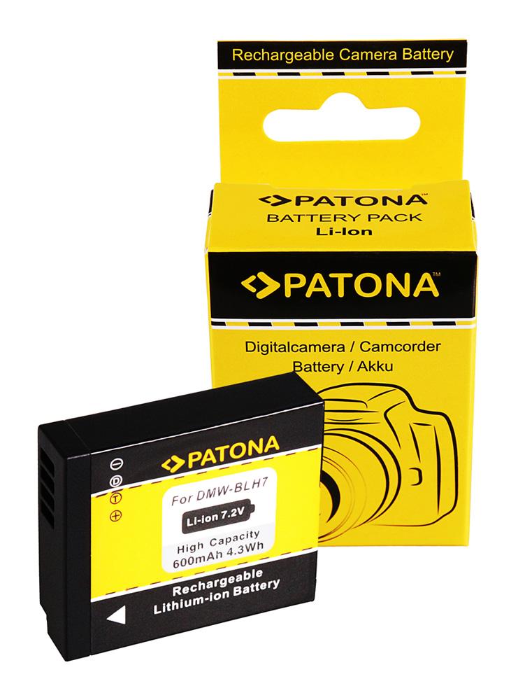 PATONA Akku für Panasonic DMC-GM1 DMW-BLH7E GM1 BLH7E