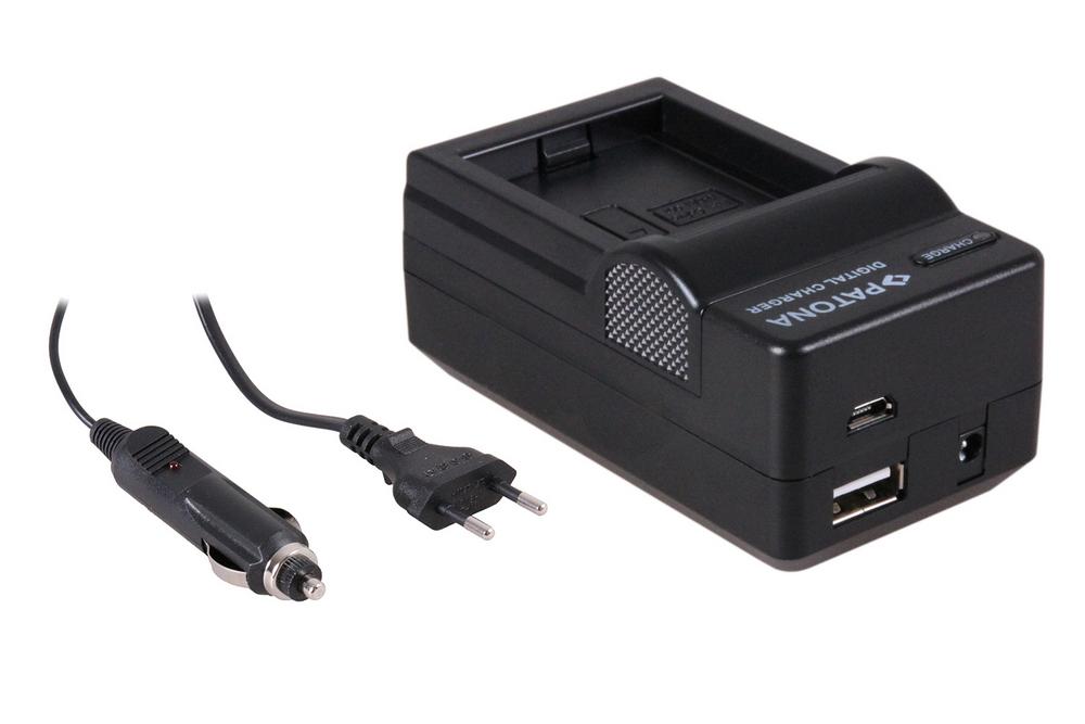PATONA 4in1 Ladegerät für GoPro Hero GoPro HD Hero ABPAK-001 HDBT-001