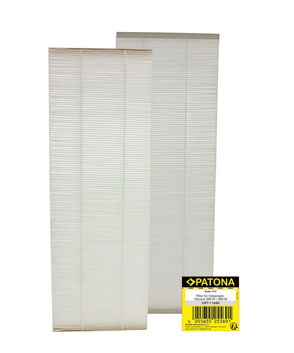 PATONA Filter 1x G4 und 1x F7 für Viessmann Vitovent 200-W 300-W PATONA Filter 1x G4 und 1x F7 für Viessmann Vitovent 200-W 300-W