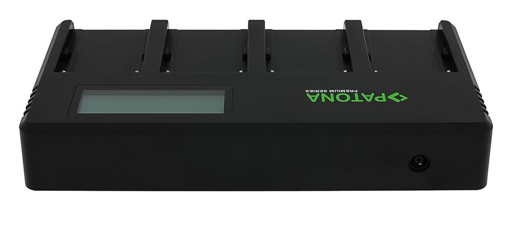 PATONA Premium 4-fach Schnell-Ladegerät für Akkus der Sony F-Serie F960 F970 PATONA Premium 4-fach Schnell-Ladegerät für Akkus der Sony F-Serie F960 F970