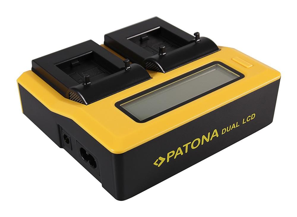 PATONA Dual LCD USB Ladegerät für GoPro AHDBT-301 AHDBT-302 Hero 3 Hero 3+