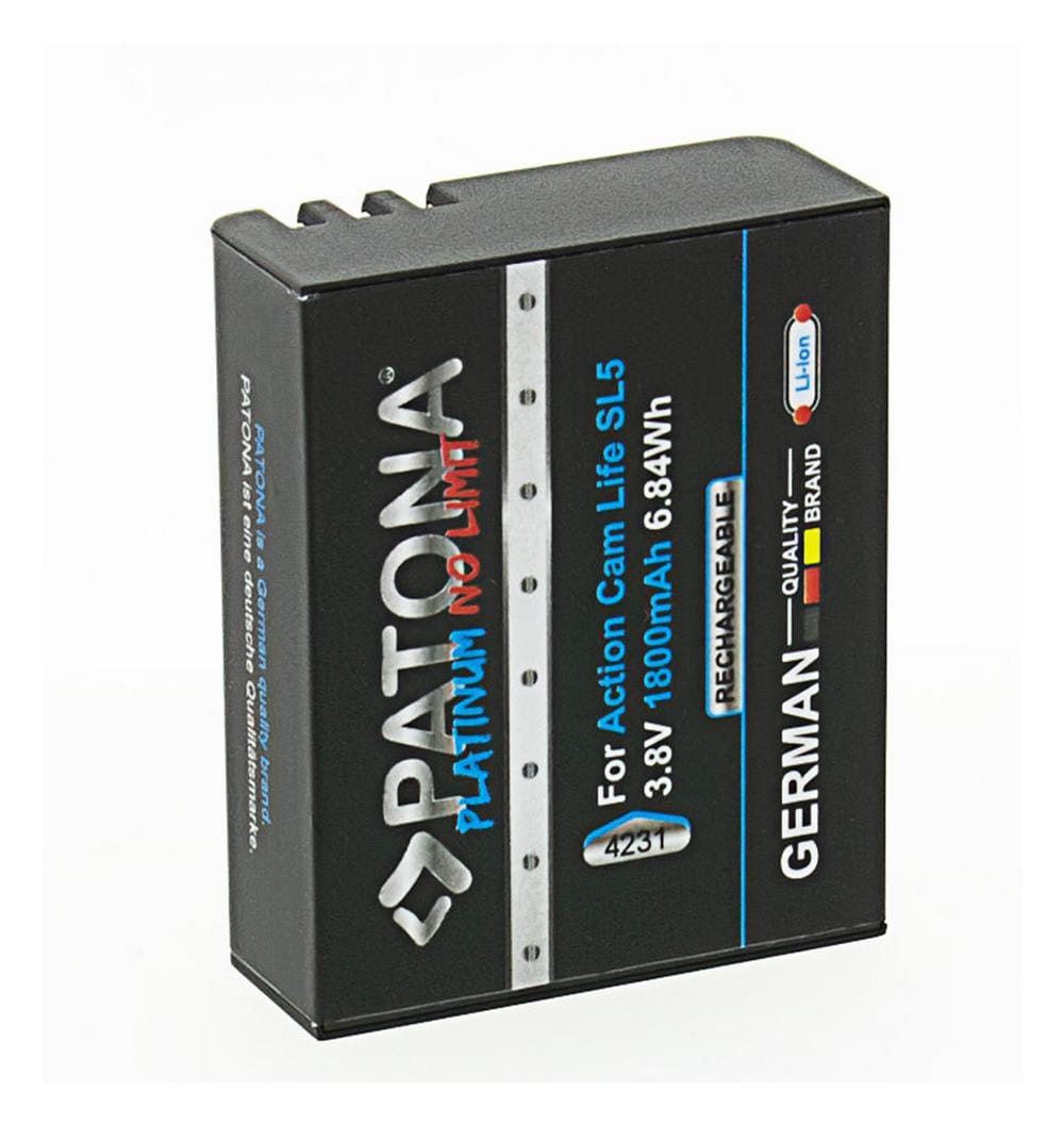 PATONA Platinum Akku für PATONA Action Cam Life SL5