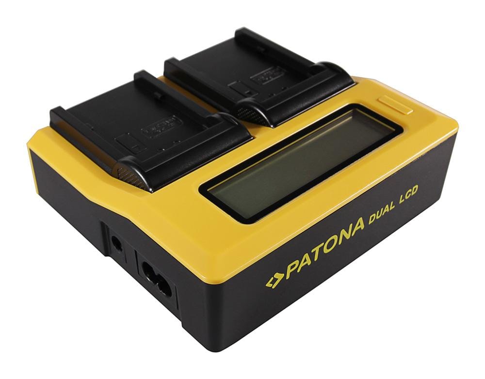 PATONA Dual LCD USB Ladegerät für Panasonic VWVBD29 VW-VBD29 VWVBD58 VW-VBD58