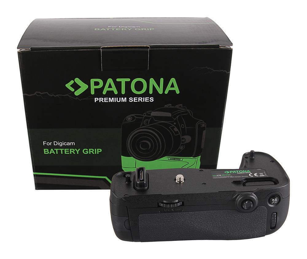 PATONA Premium Batteriegriff für Nikon D750 MB-D16H für 1 EN-EL15 Akku inkl. IR Fernbedienung PATONA Premium Batteriegriff für Nikon D750 MB-D16H für 1 EN-EL15 Akku inkl. IR Fernbedienung