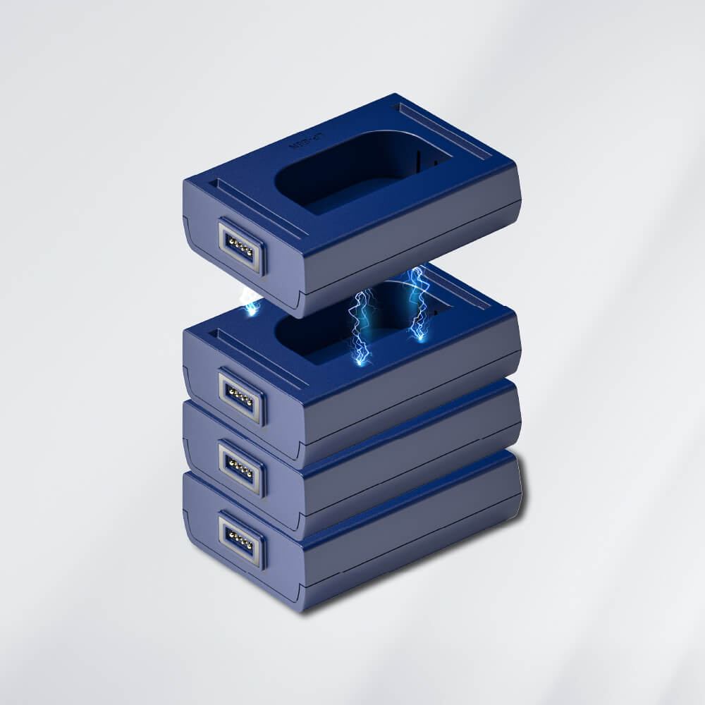 Ladegeräte Dock Adapter für Bronine 2Port und 4 Port Ladegeräte Charger Ladegeräte Dock Adapter für Bronine 2Port und 4 Port Ladegeräte Charger