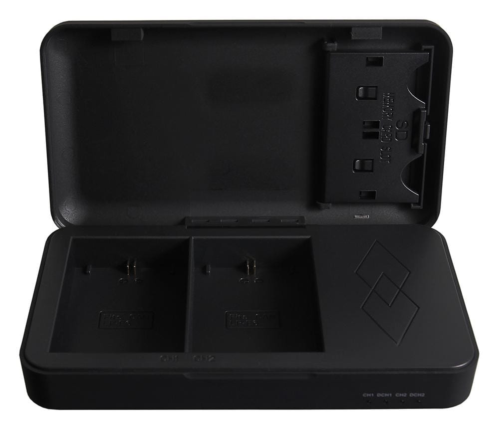 PATONA Dual Ladegerät mit Powerbankfunktion und Speicherkartenaufbewahrung für Canon LP-E6 PATONA Dual Ladegerät mit Powerbankfunktion und Speicherkartenaufbewahrung für Canon LP-E6