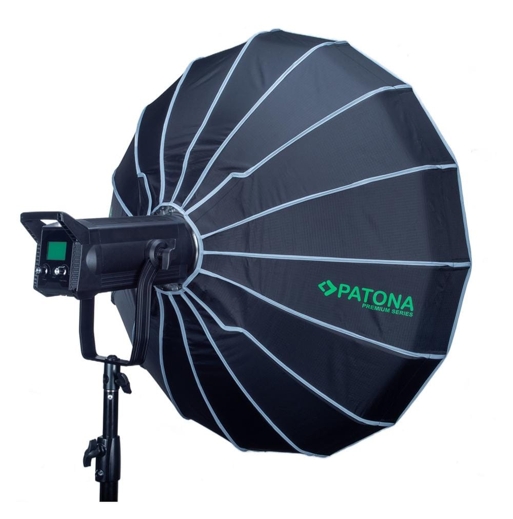 PATONA Premium Softbox 85 cm mit Reflektor für Fotografie und Videografie inkl. Tragetasche PATONA Premium Softbox 85 cm mit Reflektor für Fotografie und Videografie inkl. Tragetasche