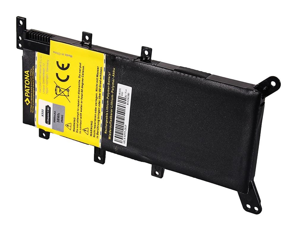 PATONA Akku für Asus X555 Serie C21N1347 X555 X555L X555LA X555LB Serie X555LD Serie X555LF Serie