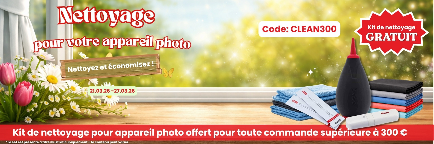 Spring cleaning promotion