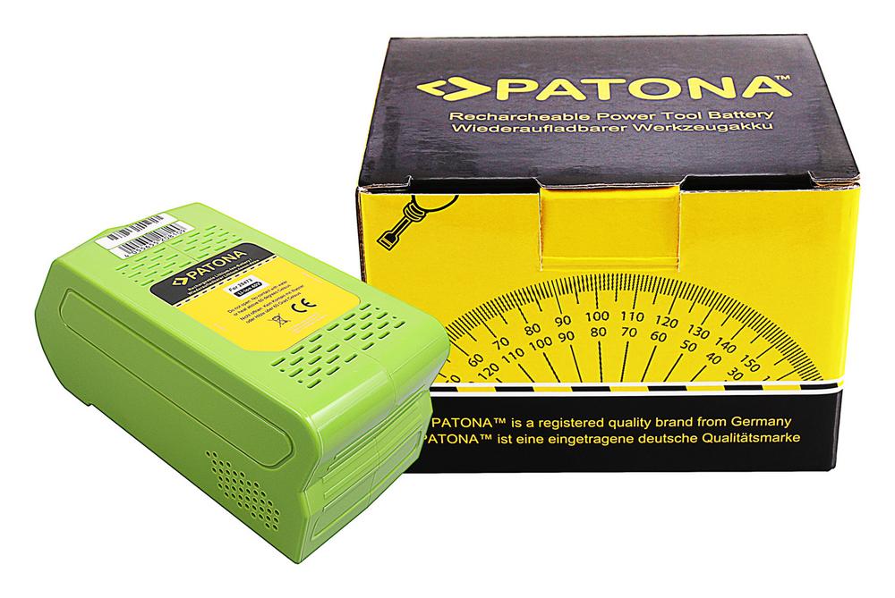 PATONA Akku für Greenworks 20302 2601402 29302 29462 29472 29282 40V 4000mAh