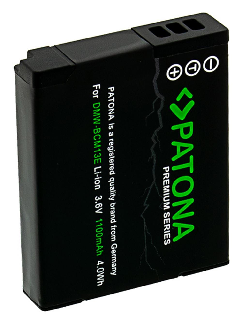 PATONA Premium Akku für Panasonic DMW-BCM13 DMC-TZ41 DMC-TS5 DMC-FT5