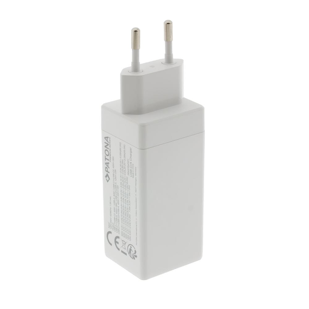 PATONA Premium GaN PD65W Adapter weiß 2 x USB-C 1 x USB-A PD3.0 QC3.0 PATONA Premium GaN PD65W Adapter weiß 2 x USB-C 1 x USB-A PD3.0 QC3.0