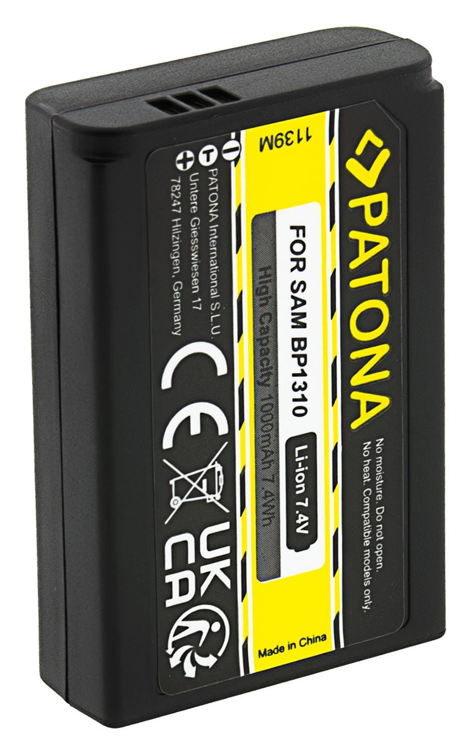 PATONA Akku für Samsung BP-1310 BP1310 NX10 NX100 NX11 PATONA Akku für Samsung BP-1310 BP1310 NX10 NX100 NX11