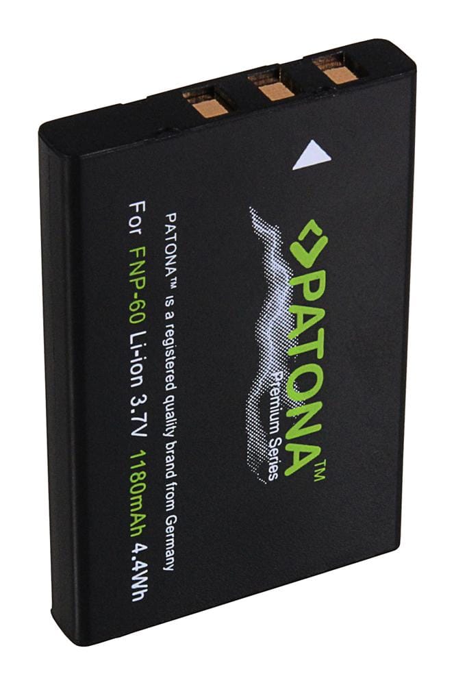 PATONA Premium Akku für Fuji NP60 NP-60 ALDI Medion MD41856 MD85146 MD41856 DC6300