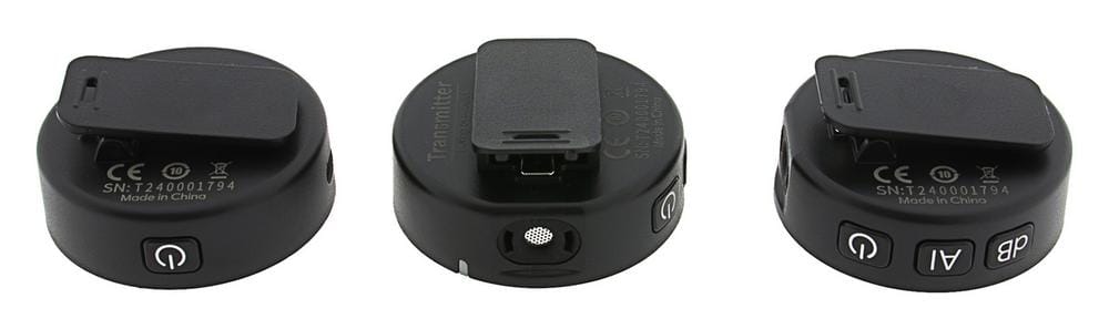 PATONA Premium AI Lavalier‑Mikrofon PTS‑I21S – drahtloses Lavalier‑Set mit zwei Sendern und Empfänger