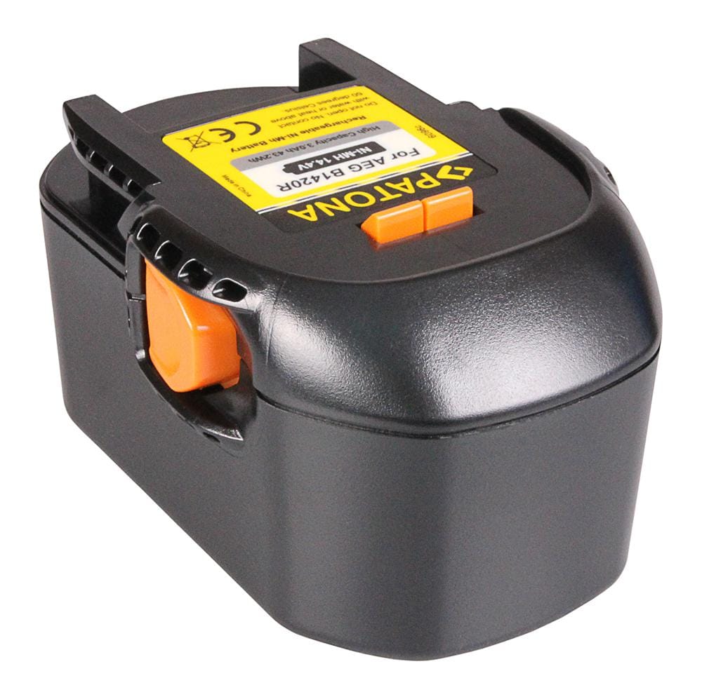 PATONA Akku für AEG BBM 14 STX‑R BS 14 X BS 14 XN BS 14 X‑R BS 14G BS14 GNC BSB – 14,4 V 3000 mAh Ni‑MH PATONA Akku für AEG BBM 14 STX‑R BS 14 X BS 14 XN BS 14 X‑R BS 14G BS14 GNC BSB – 14,4 V 3000 mAh Ni‑MH