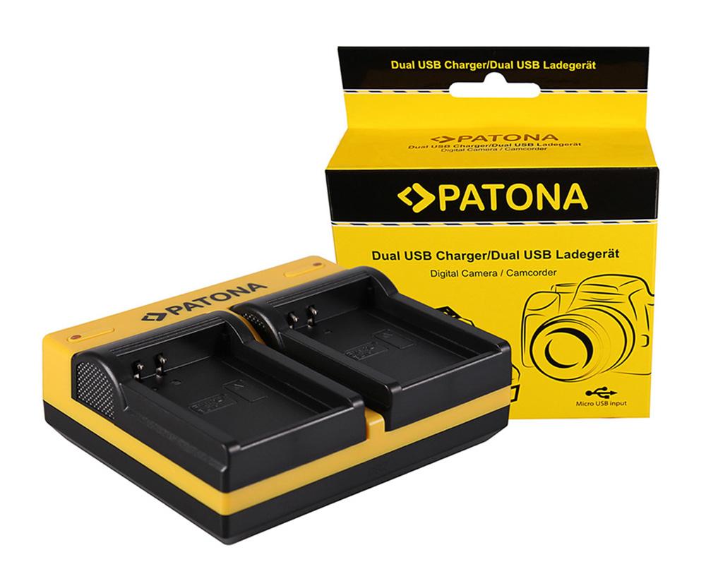 PATONA Dual Ladegerät für Olympus BLN-1 OMD EM1 E-M1 EM5 E-M5 EM5 Mark II E-m5 Mark II inkl. Micro-USB PATONA Dual Ladegerät für Olympus BLN-1 OMD EM1 E-M1 EM5 E-M5 EM5 Mark II E-m5 Mark II inkl. Micro-USB