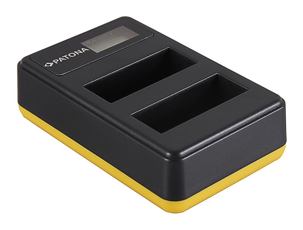 PATONA Dual LCD USB Ladegerät für Nikon EN-EL14 CoolPix D3100 D3200 D5100 D5200 P7000 P7100 P7700