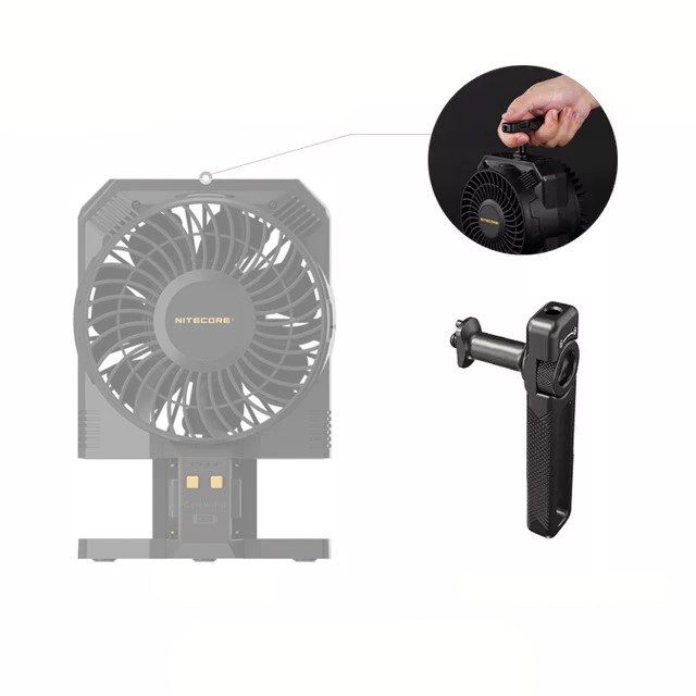 Nitecore Zubehör Handgriff für CineWind CW30 Nitecore Zubehör Handgriff für CineWind CW30