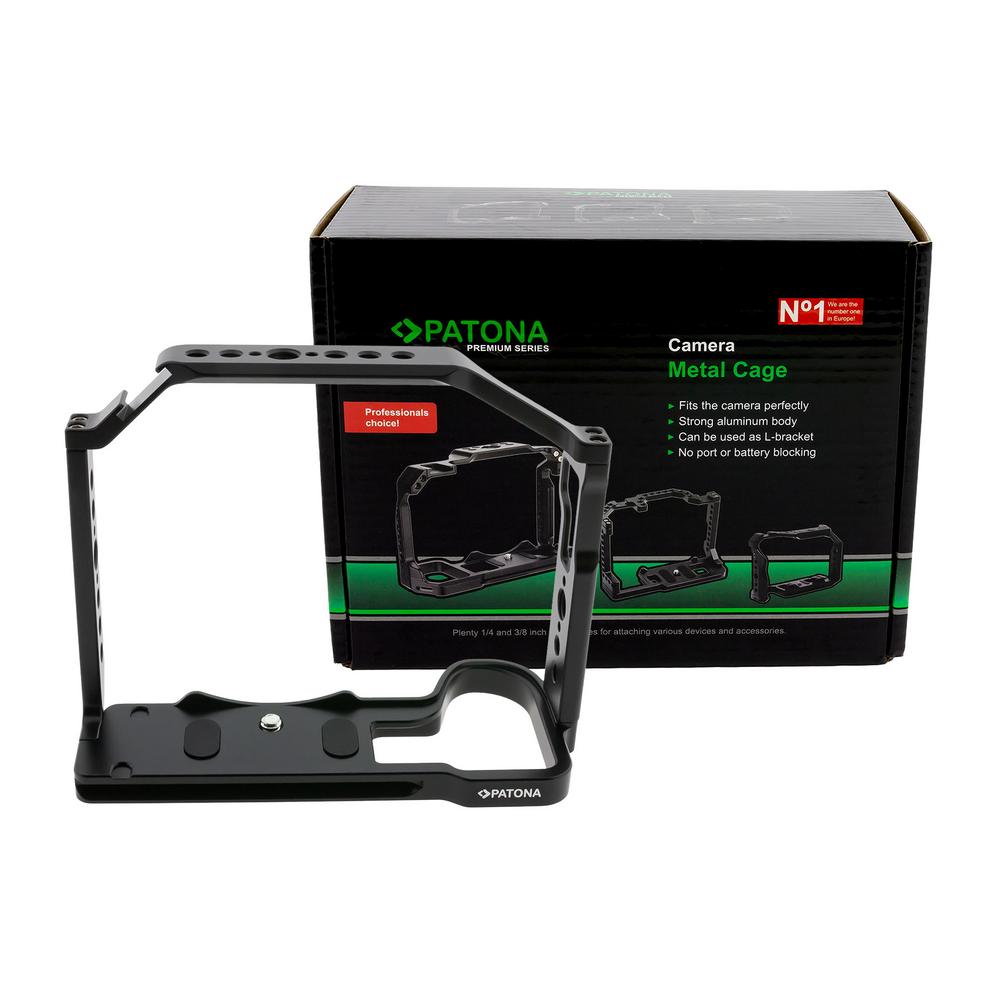 PATONA Premium Kamera Cage Käfig für Panasonic G9II S5II S5IIX