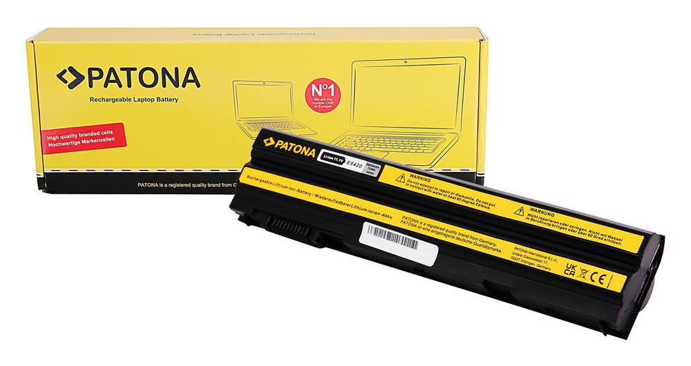 PATONA Akku für Dell Latitude E6420 E6420 ATG E6430 E6520 E6530 E5420 9 Zellen 6600mAh PATONA Akku für Dell Latitude E6420 E6420 ATG E6430 E6520 E6530 E5420 9 Zellen 6600mAh