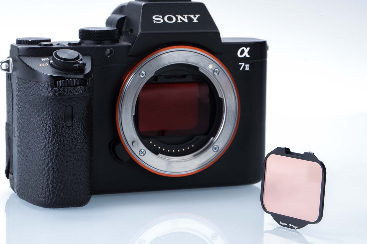4260442040361_3 Clip In Filter für Sony Vollformat Unterwasser Orange