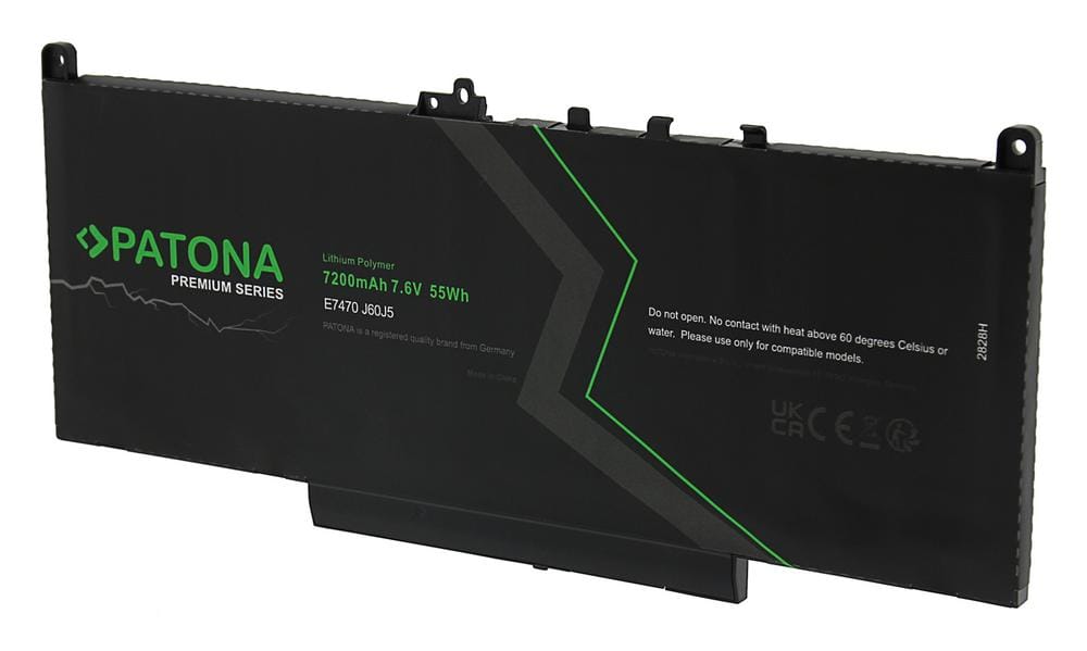 PATONA Premium Akku für Dell Latitude E7260 E7270 E7470 J60J5