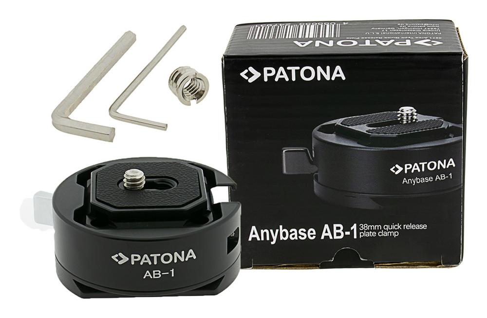 PATONA Arca Schnellwechselplatte mit Flip-Lock-Funktion PATONA Arca Schnellwechselplatte mit Flip-Lock-Funktion