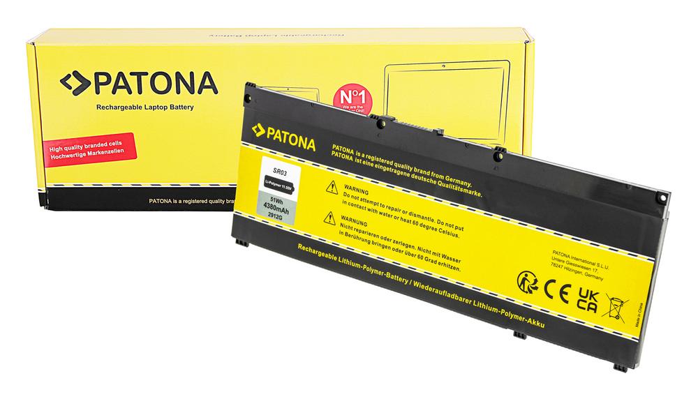 PATONA Akku für HP SR03-H 917724-855 HSTNN-DB7W