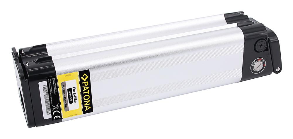 PATONA Akku für Pedelec Prophete Onyx Aldi Alurex E-Bike 24 V 10 Ah 10000 mAh