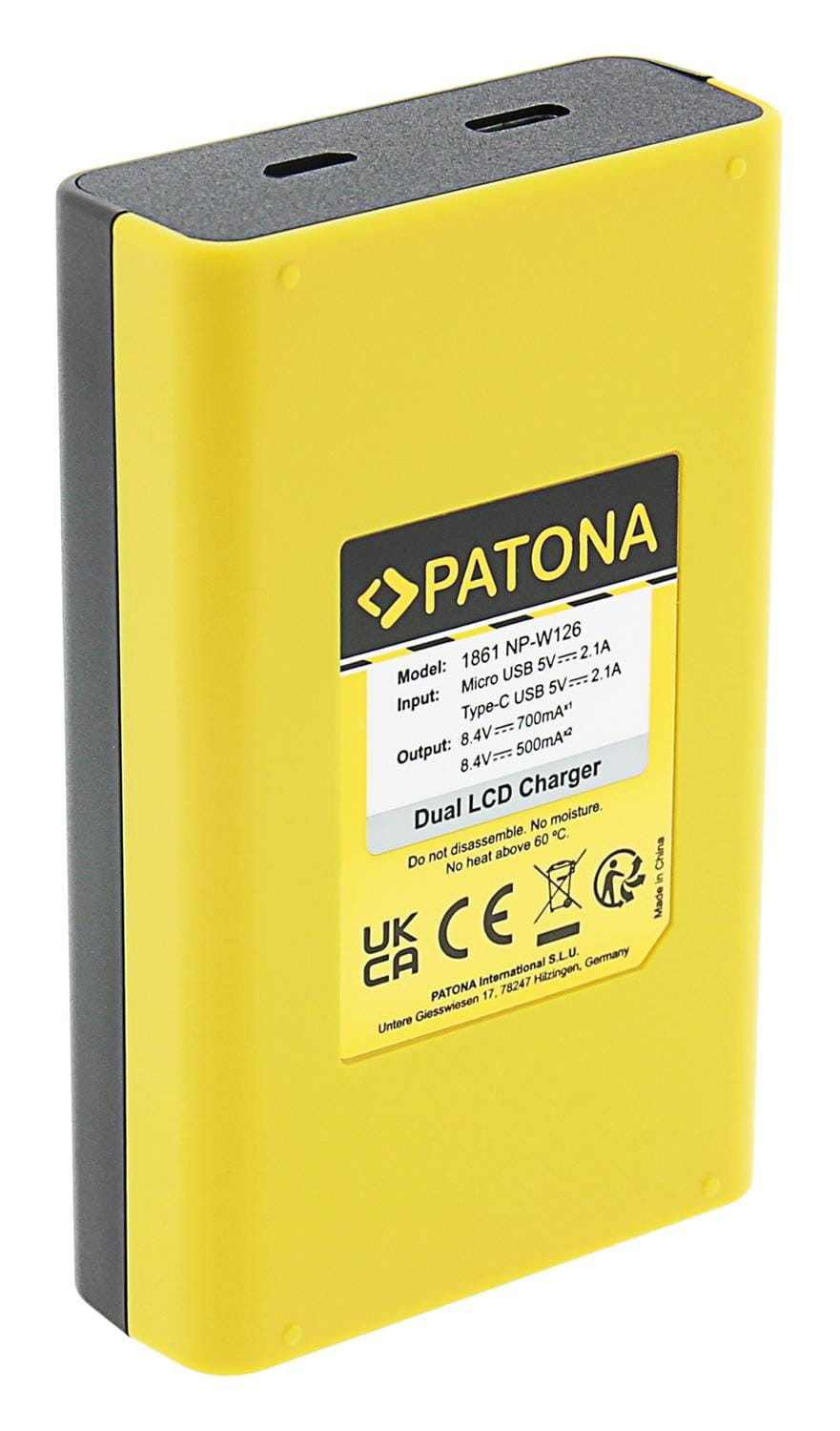 PATONA Dual LCD USB Ladegerät für Fuji NP-W126 HS30 EXR HS30EXR HS-30EXR HS33 EXR HS33EXR HS-33EXR XP PATONA Dual LCD USB Ladegerät für Fuji NP-W126 HS30 EXR HS30EXR HS-30EXR HS33 EXR HS33EXR HS-33EXR XP