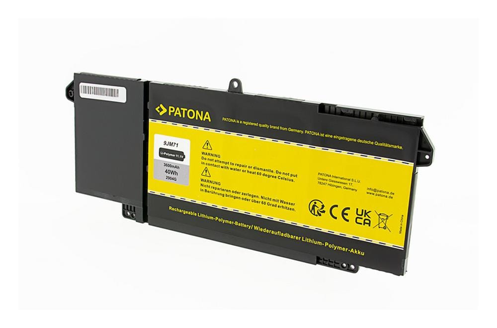 PATONA Akku 11,1 V für Dell Latitude 5320 Service Tag CJKKPG3 Dell 7FMXV 9JM71 1PP63 4M1JN PATONA Akku 11,1 V für Dell Latitude 5320 Service Tag CJKKPG3 Dell 7FMXV 9JM71 1PP63 4M1JN