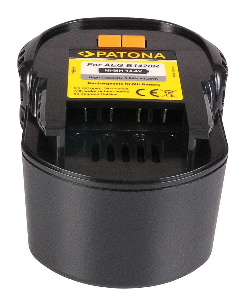 PATONA Akku für AEG BBM 14 STX‑R BS 14 X BS 14 XN BS 14 X‑R BS 14G BS14 GNC BSB – 14,4 V 3000 mAh Ni‑MH