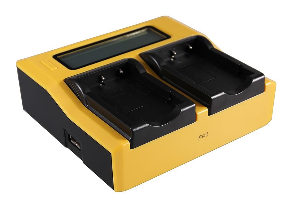 PATONA Dual LCD USB Ladegerät für Fujifilm Fuji NP-40 Finepix F30 F-30 F31 F-31 F31fd F-31fd F402