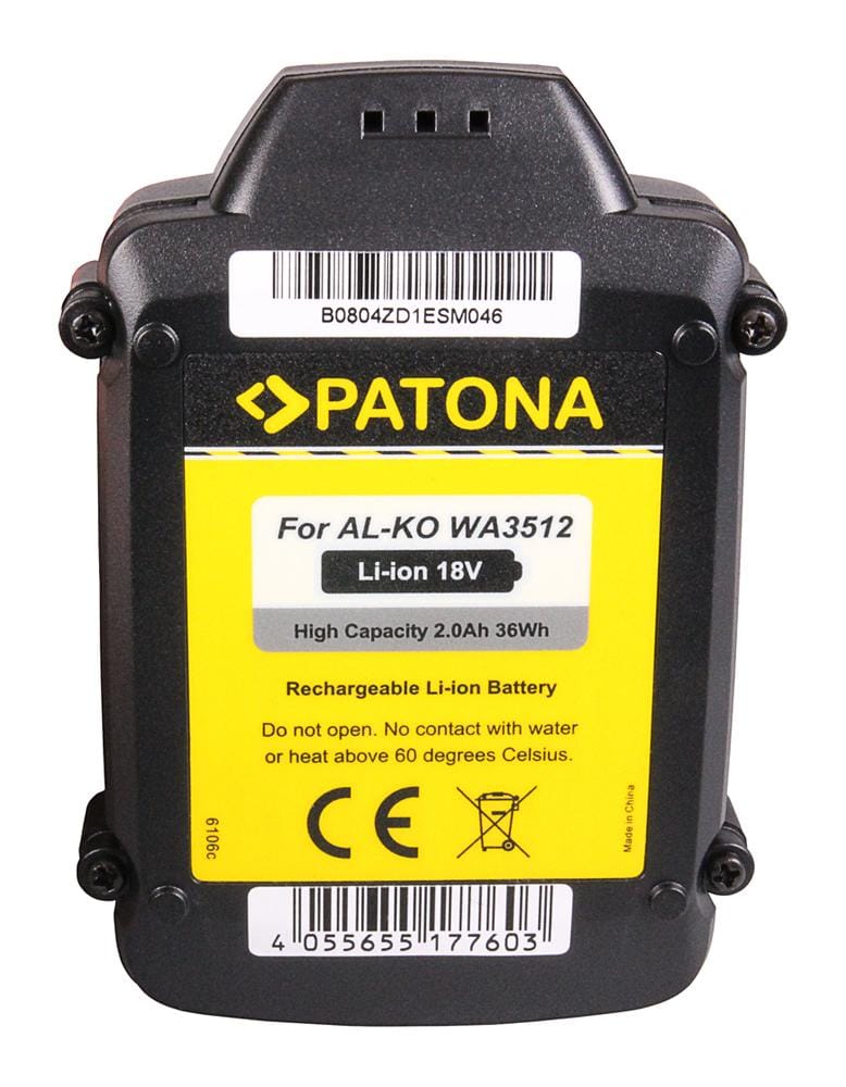 PATONA Akku für Rockwell WG151 WG251 WG540 Worx WG151 WG151E WU287 WU381 WX163