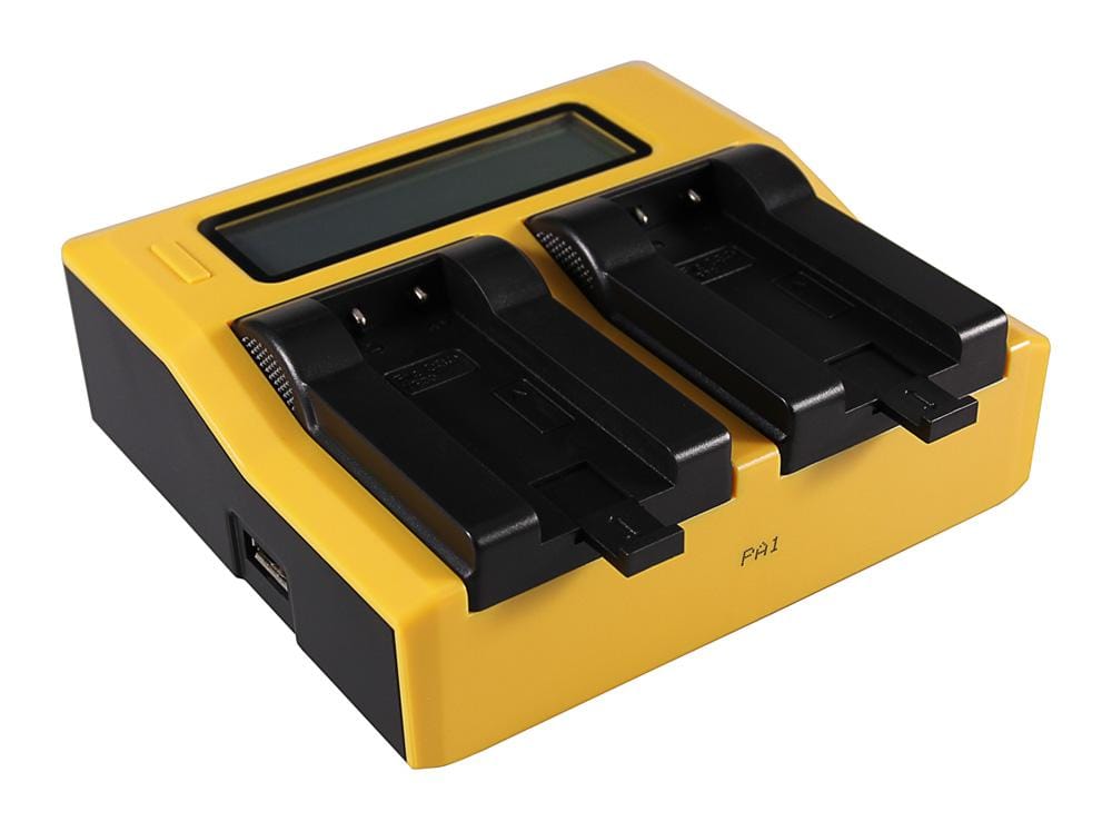 PATONA Dual LCD USB Ladegerät für Casio NP-50 Exilim EXV7 EX-V7 EXV8 EX-V8